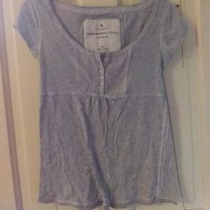 Light gray Abercrombie & Fitch shirt